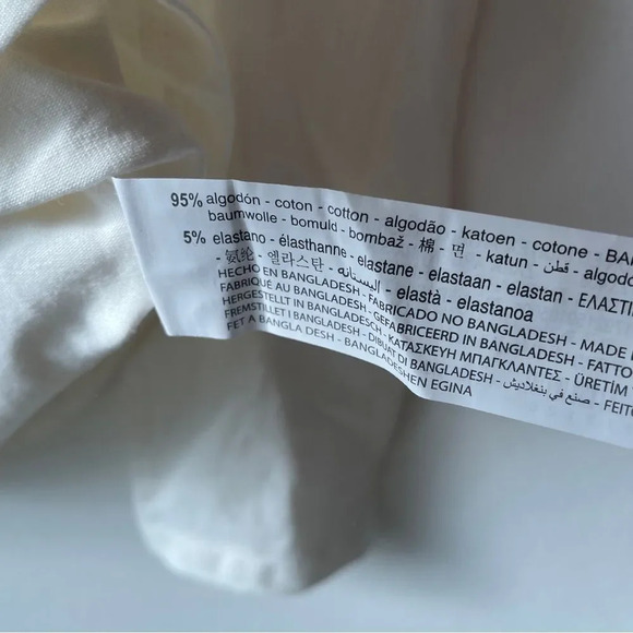 NWT Zara kids  warm white top with‎ gold sparkler graphic - Picture 6 of 7